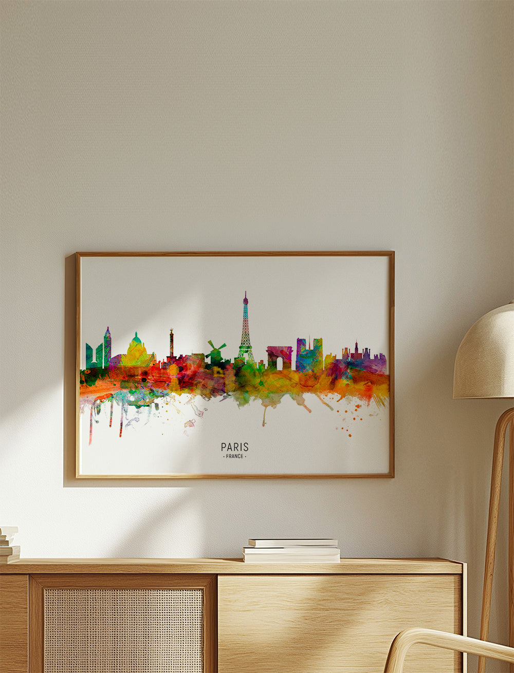 Paris Skyline multicolor