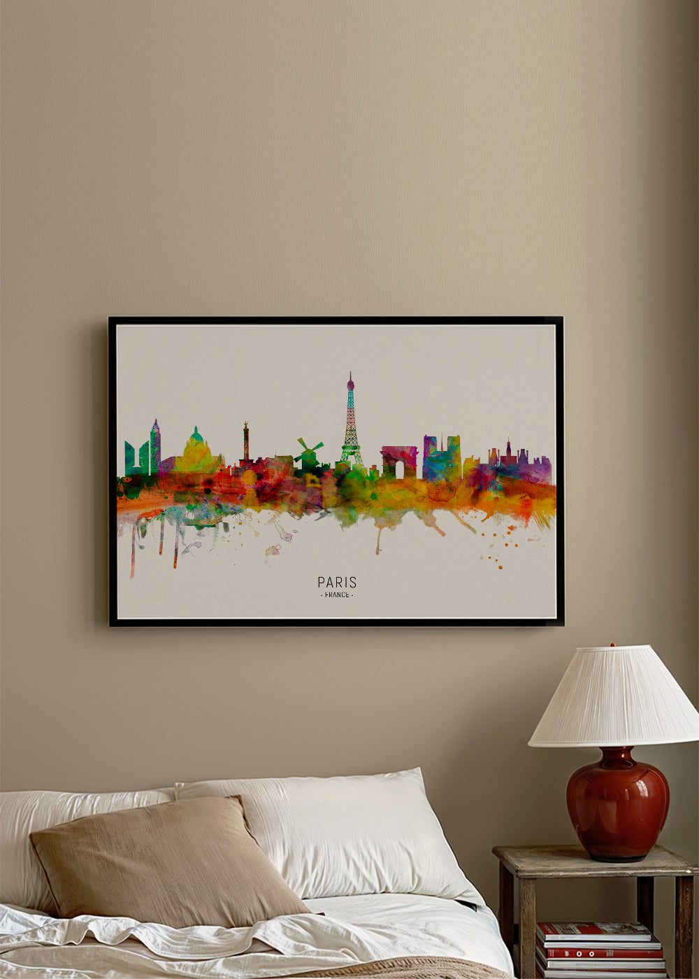 Paris Skyline multicolor