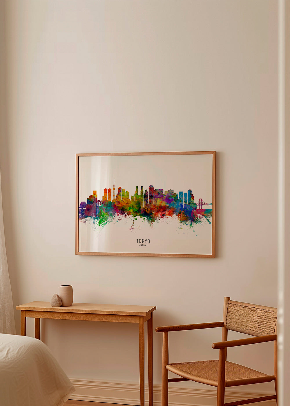 Tokyo Skyline multicolor