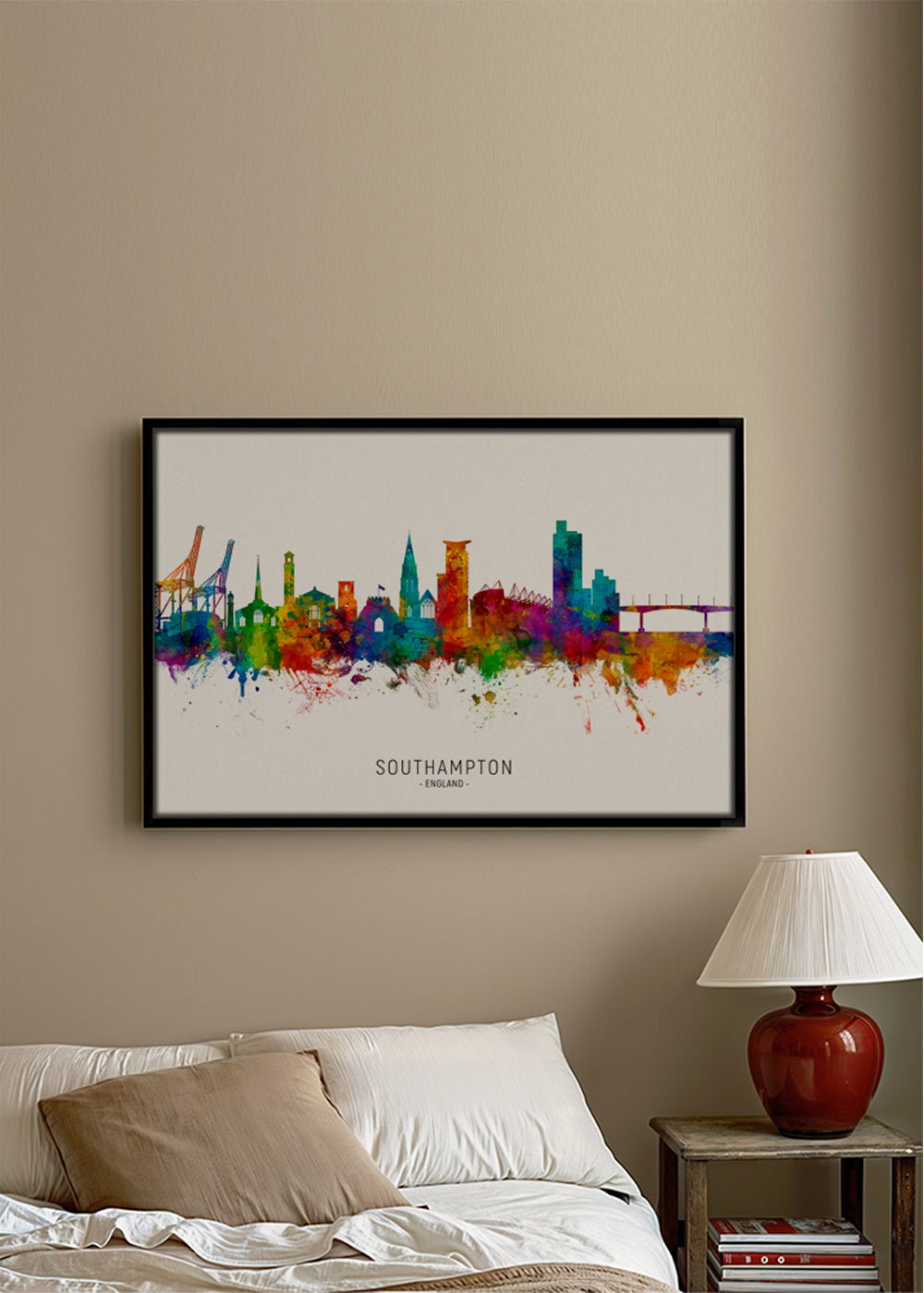 Southampton Skyline multicolor