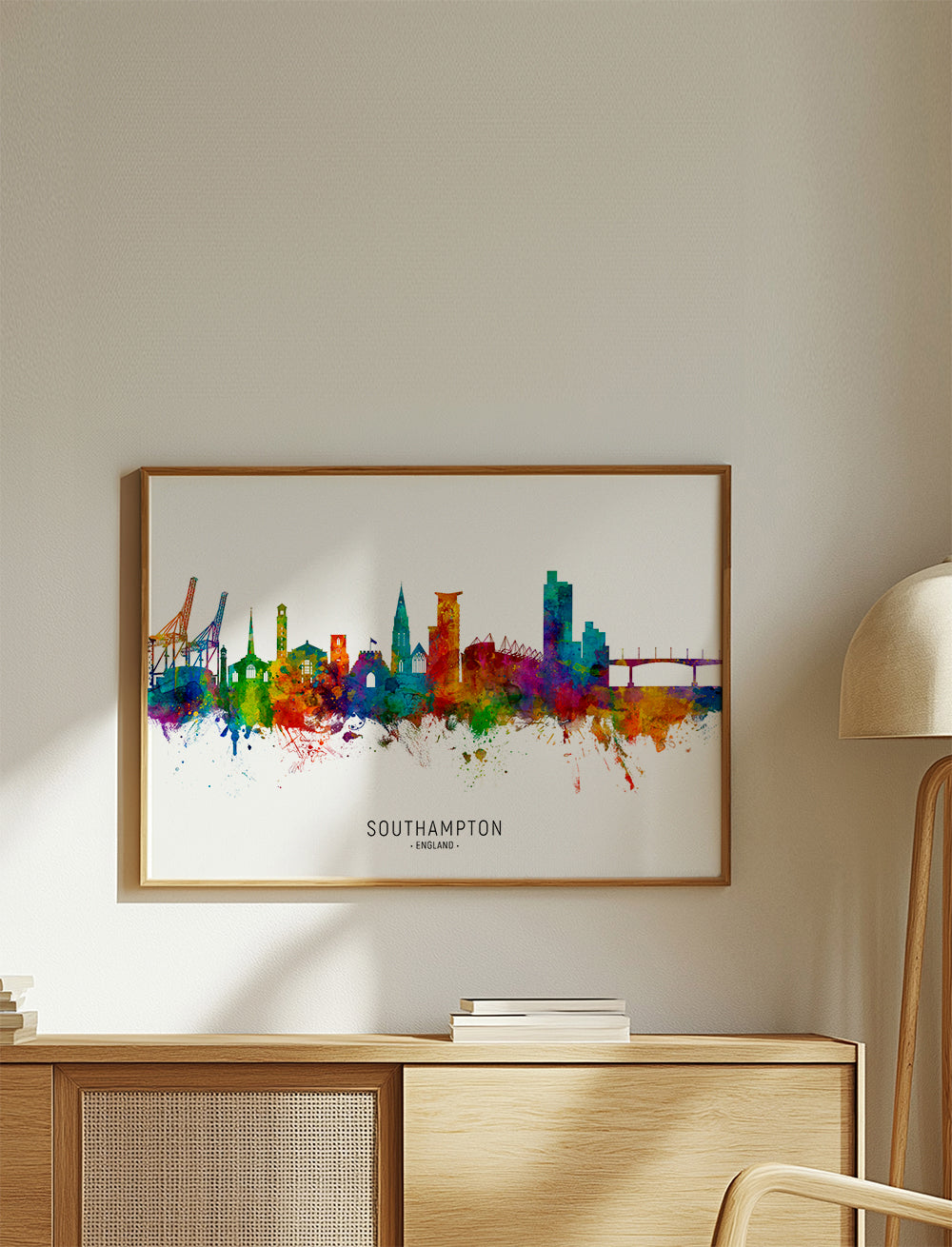 Southampton Skyline multicolor