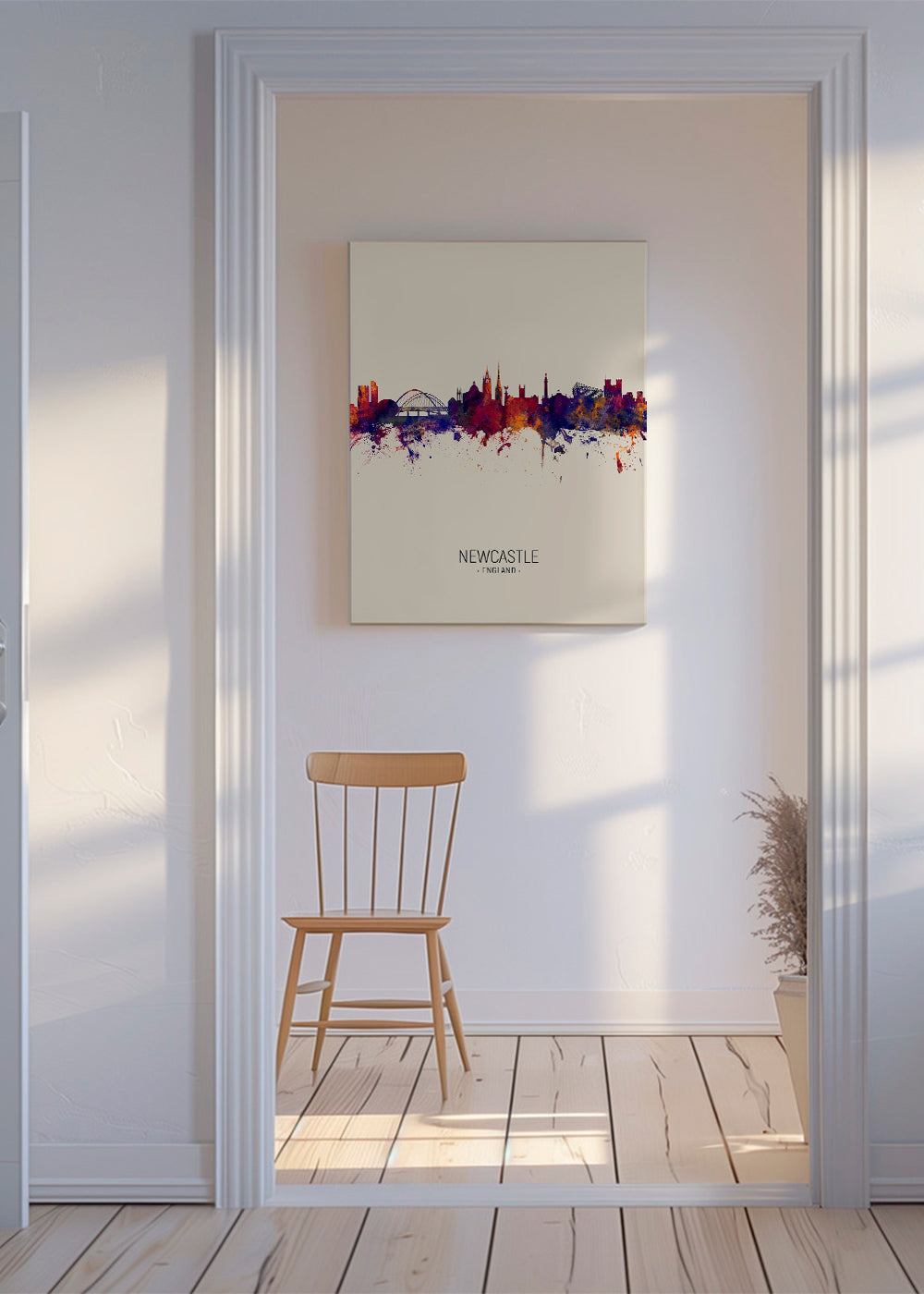 Newcastle Skyline en beige
