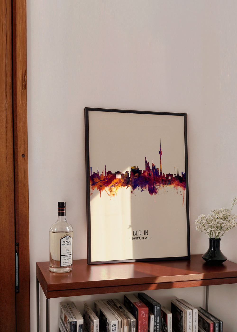 Berlin Skyline en beige