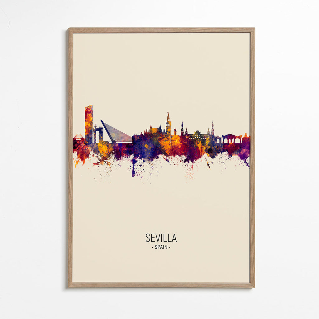 Sevilla Skyline en beige