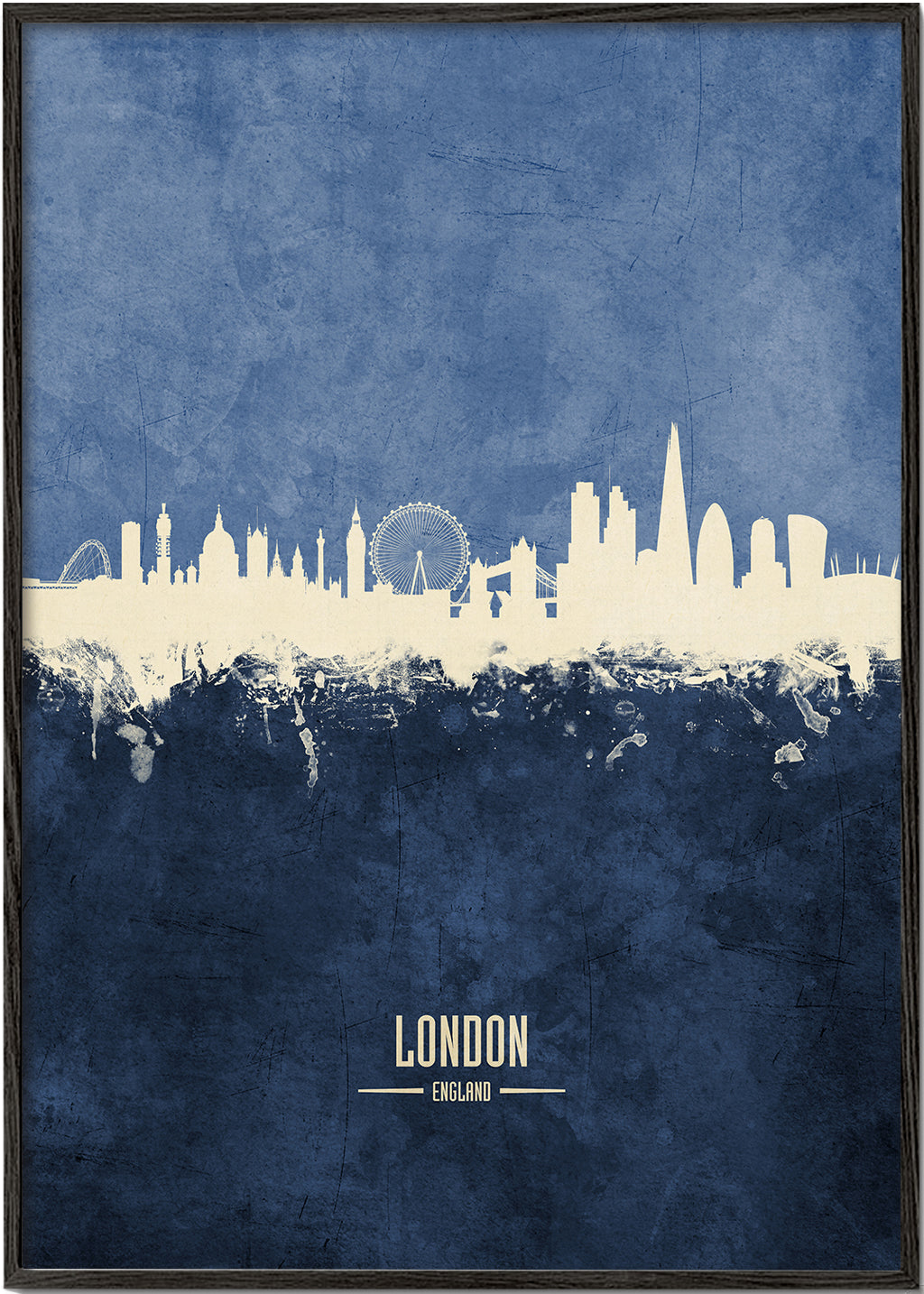 London Skyline Azul