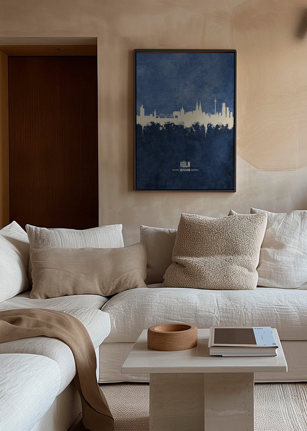 Cologne Skyline Azul