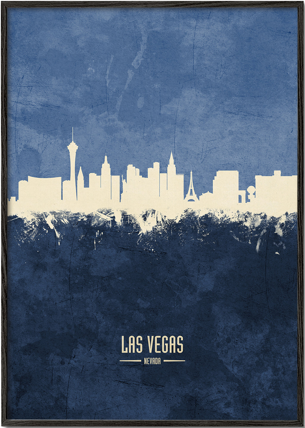 Las Vegas Skyline Azul