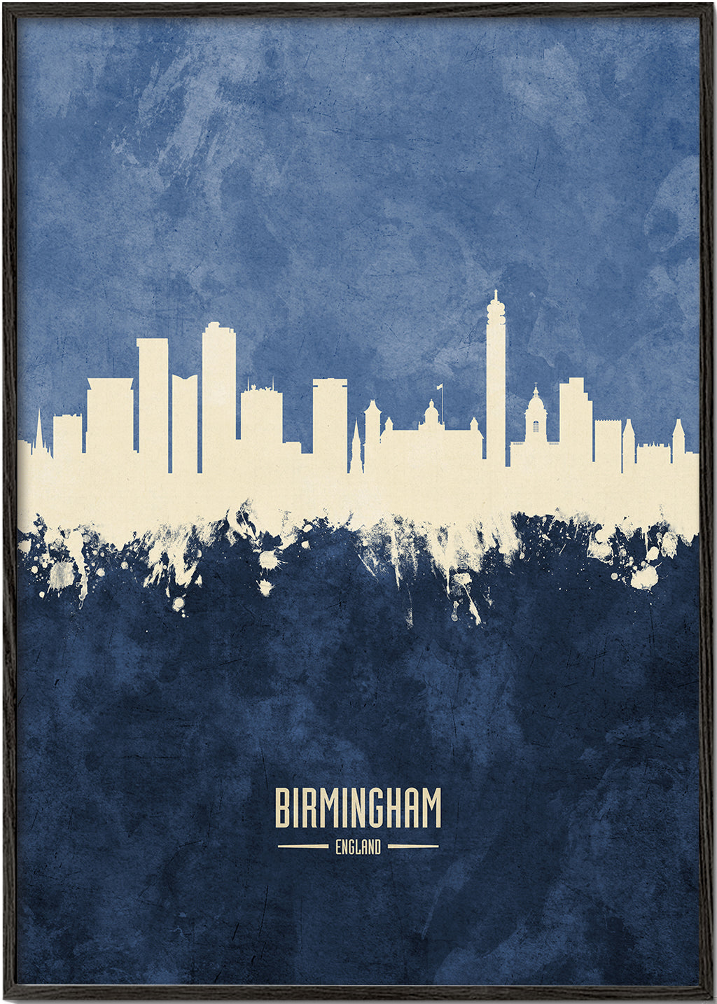 Birmingham Skyline Azul