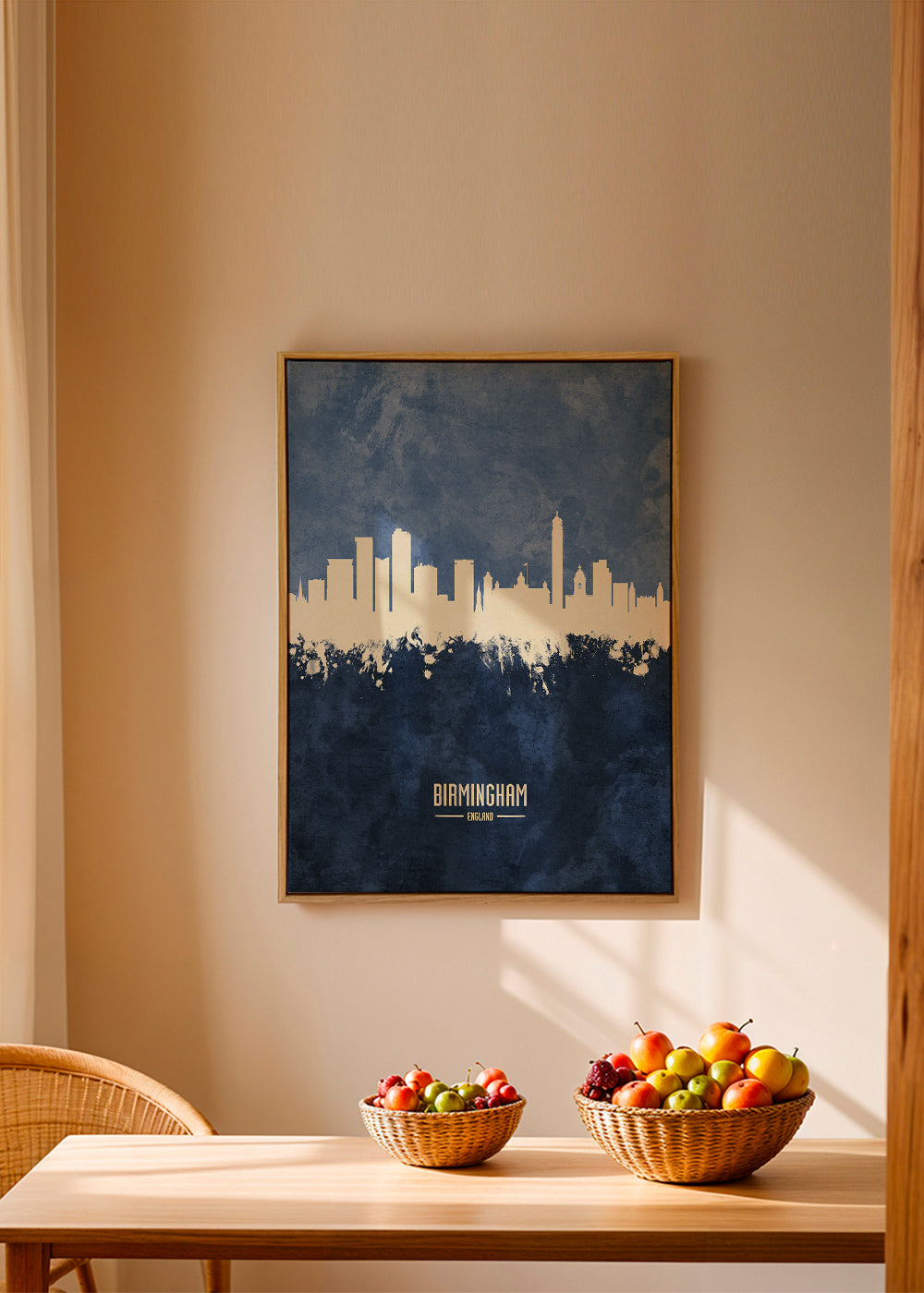 Birmingham Skyline Azul