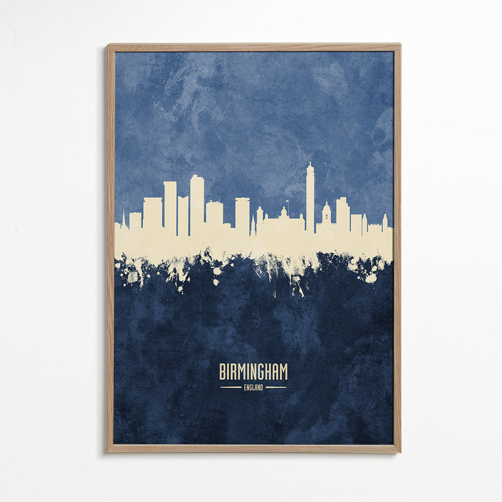 Birmingham Skyline Azul