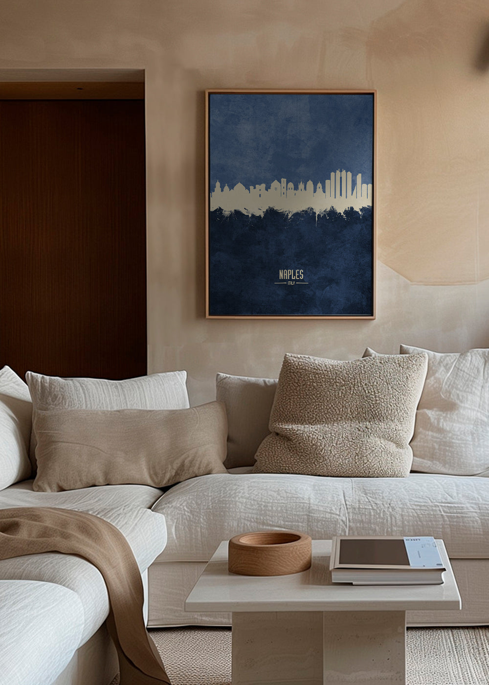 Naples Skyline Azul