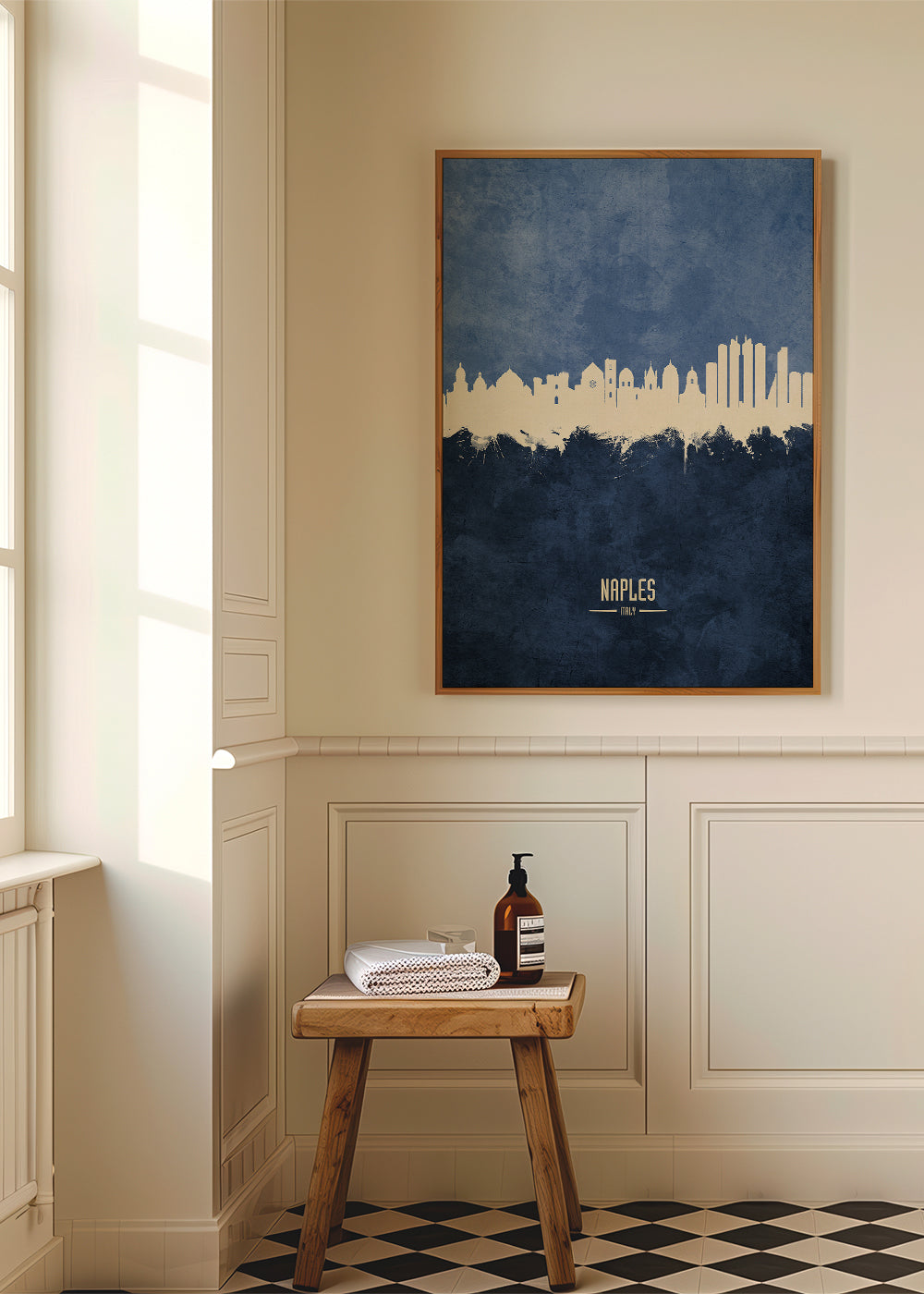 Naples Skyline Azul