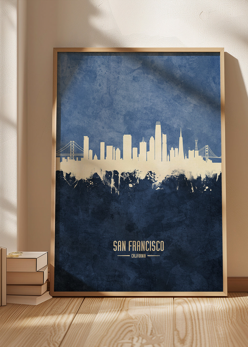 San Francisco Skyline Azul