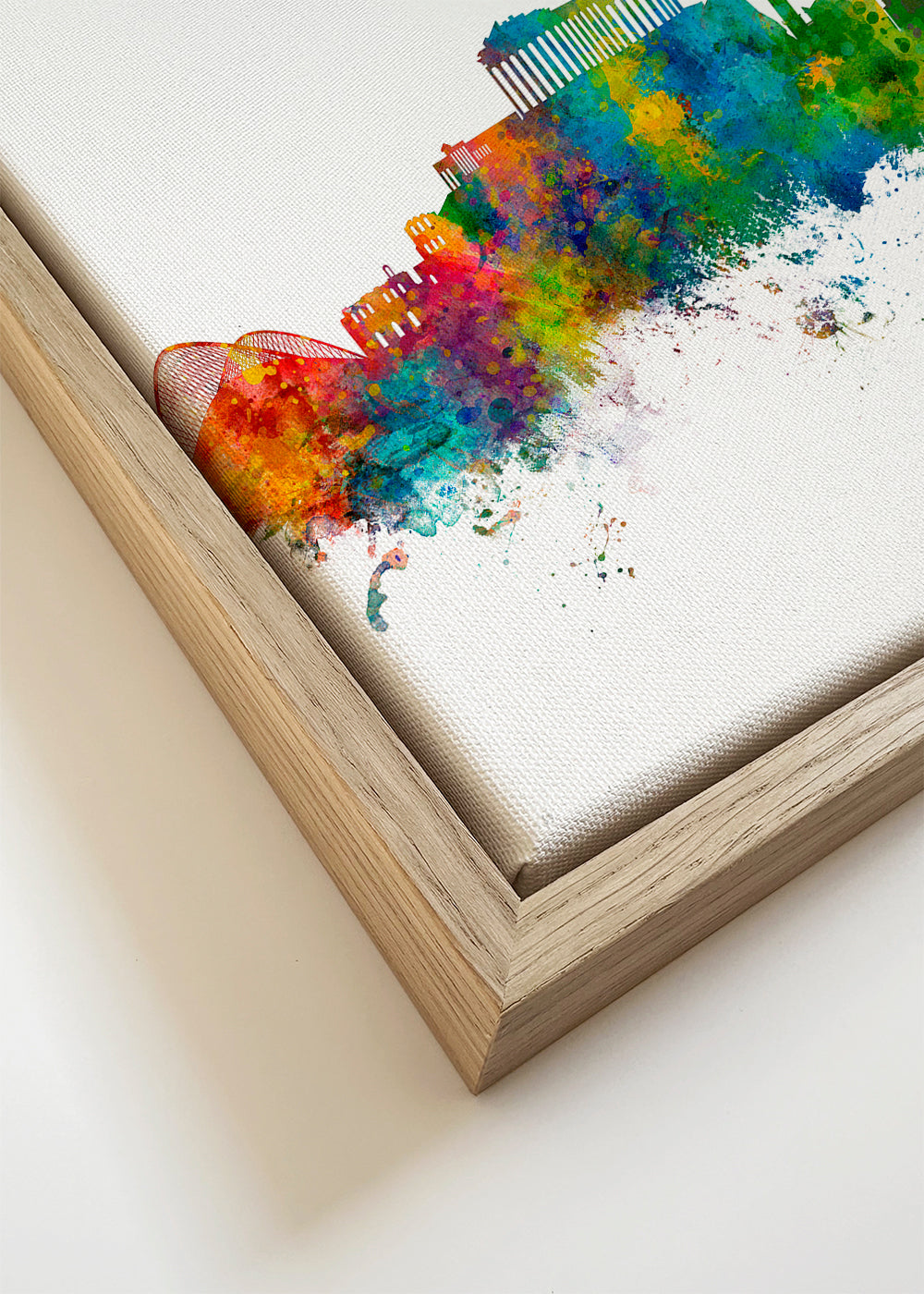 Athens Skyline multicolor