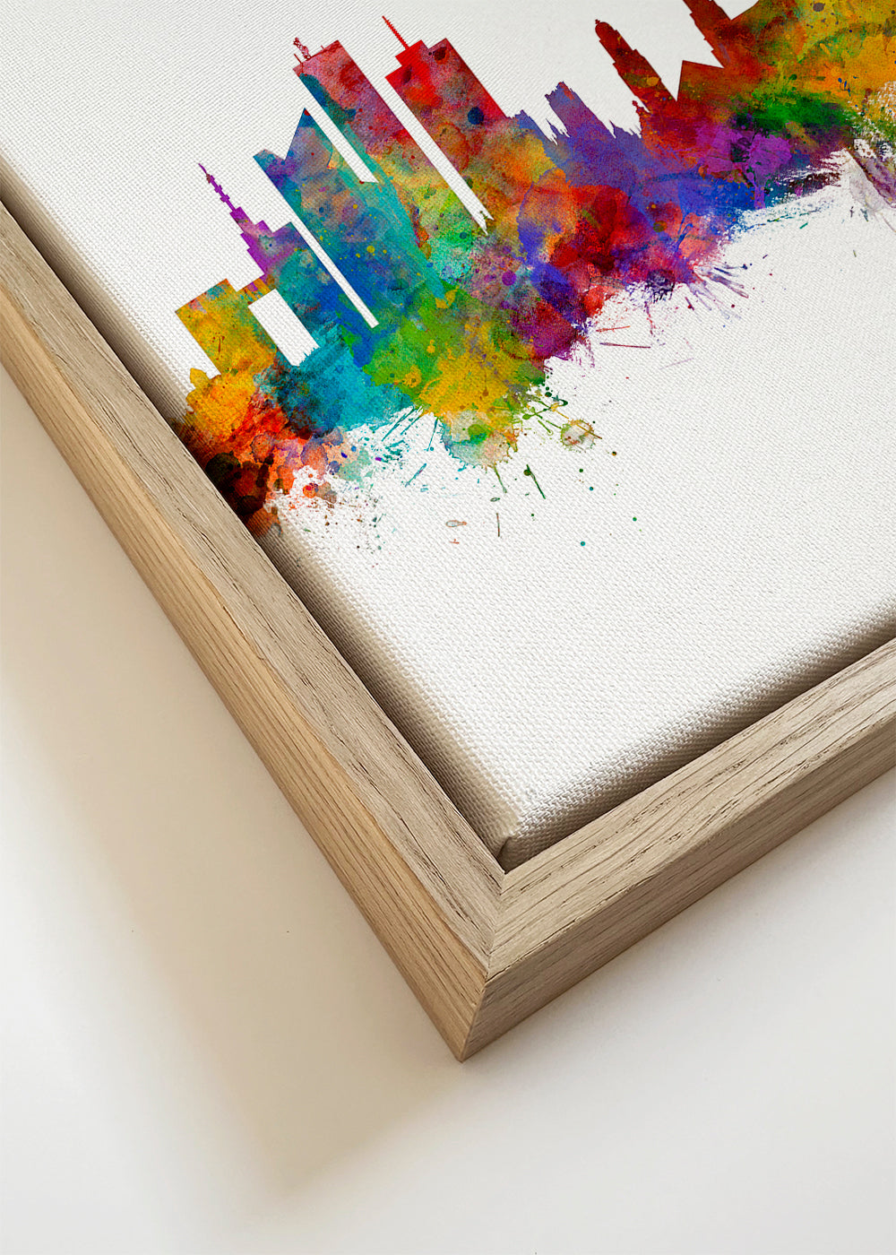 Brussels Skyline multicolor