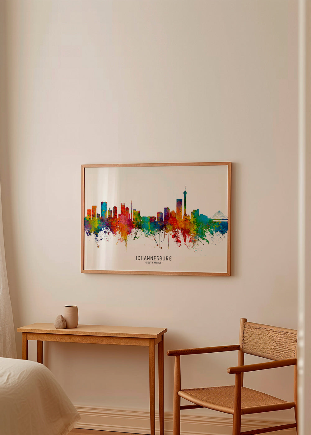 Johannesburg Skyline multicolor