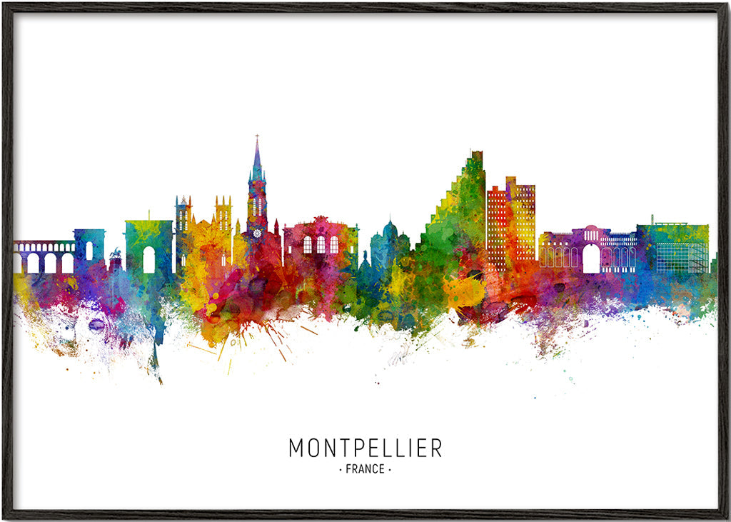 Montpellier Skyline multicolor