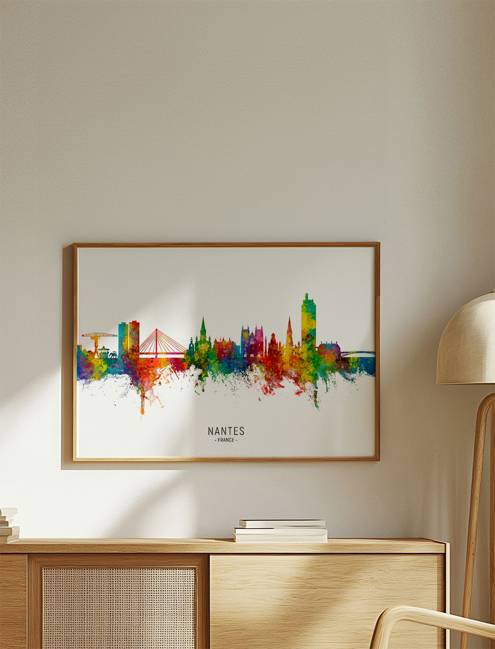 Nantes Skyline multicolor
