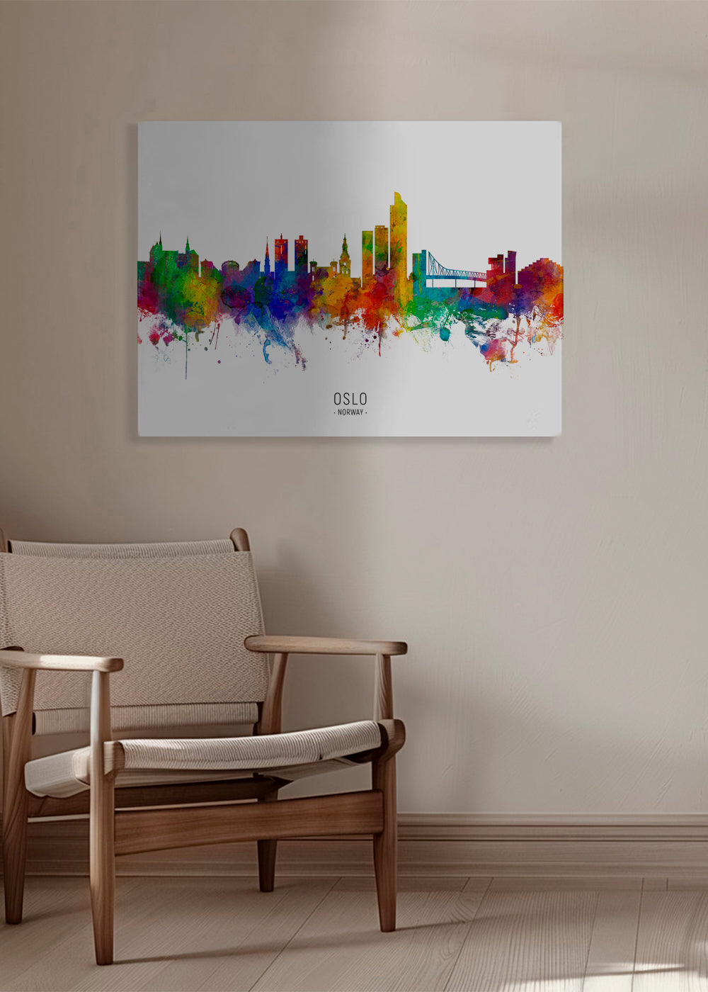 Oslo Skyline multicolor