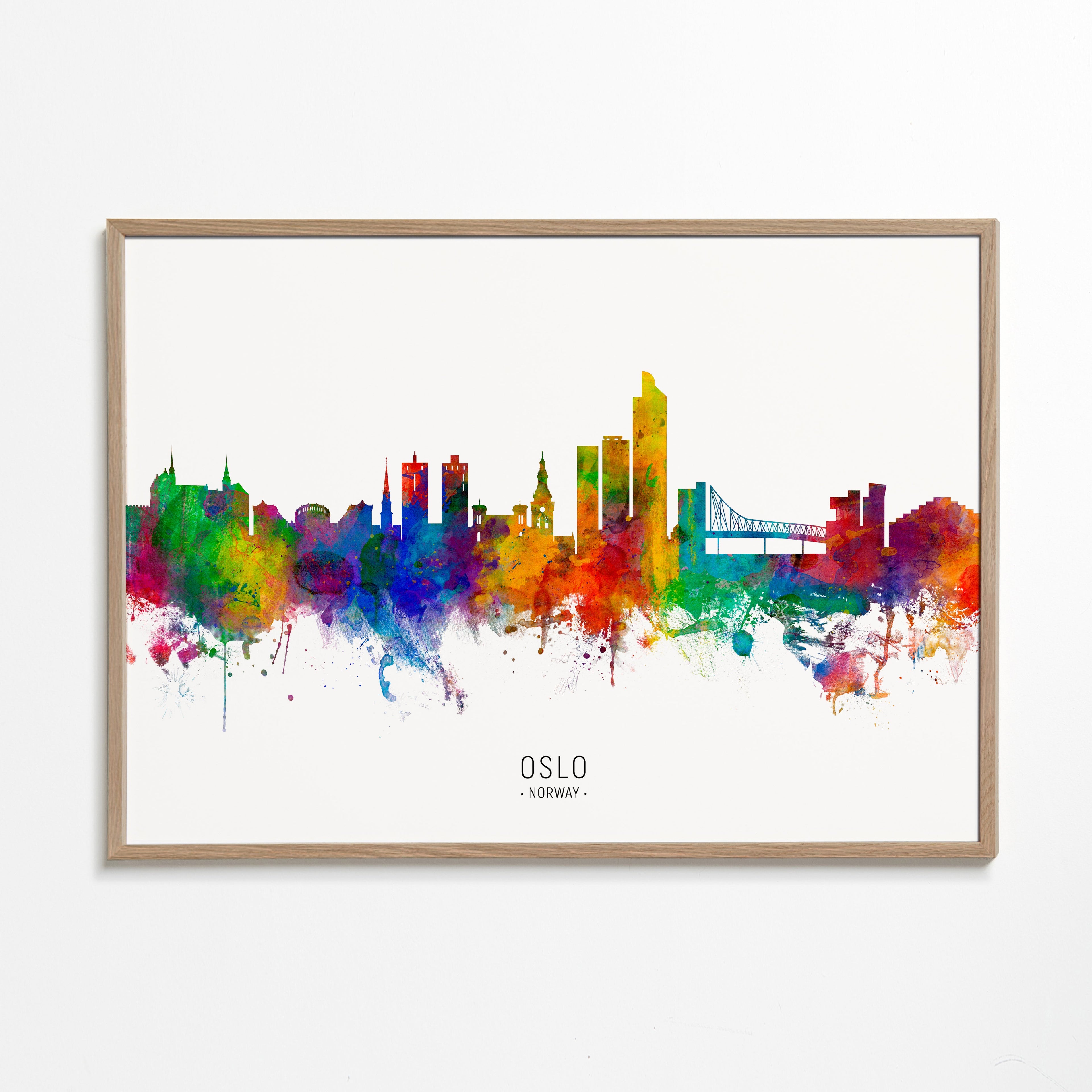 Oslo Skyline multicolor