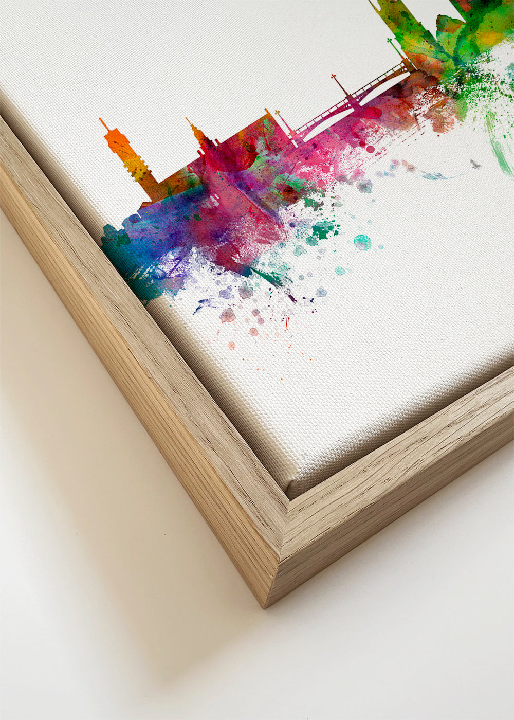 Stockholm Skyline multicolor