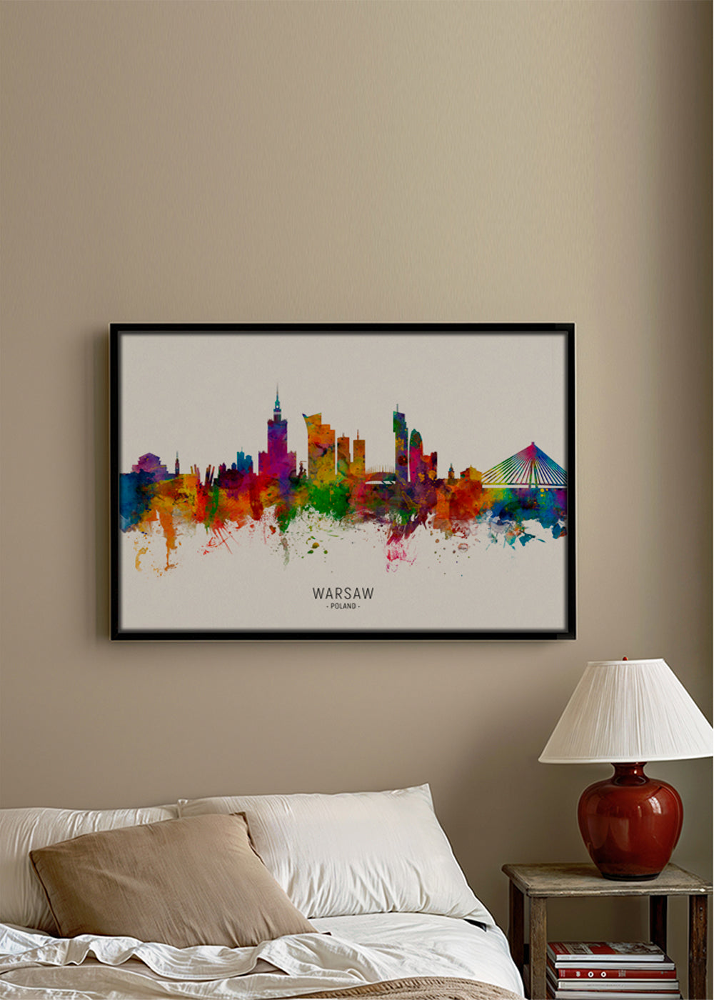 Warsaw Skyline multicolor