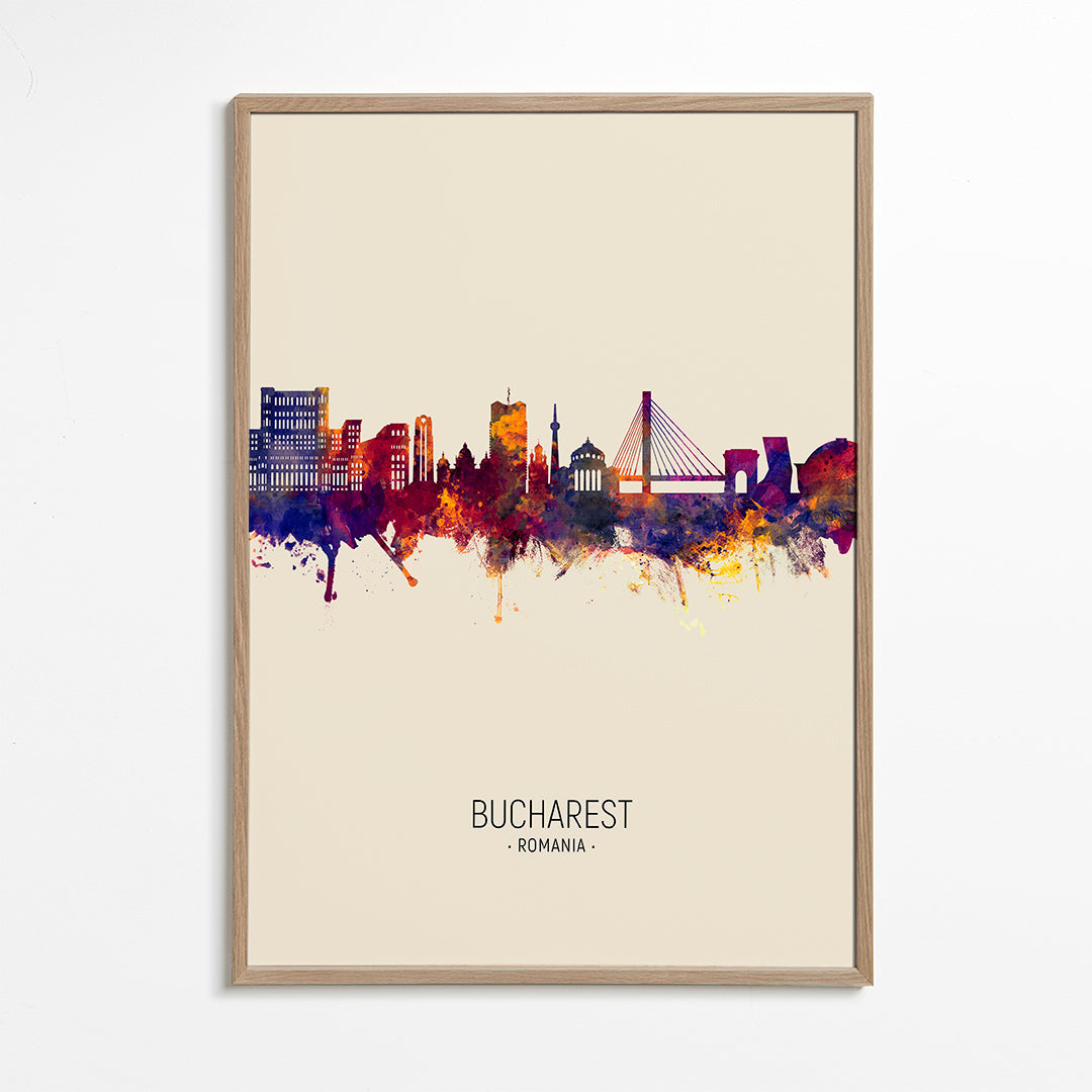 Bucharest Skyline beige