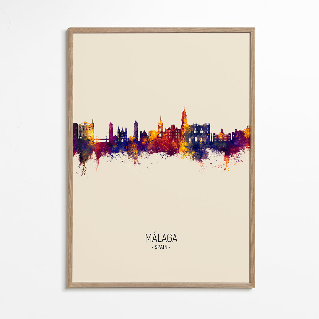 Málaga Skyline beige