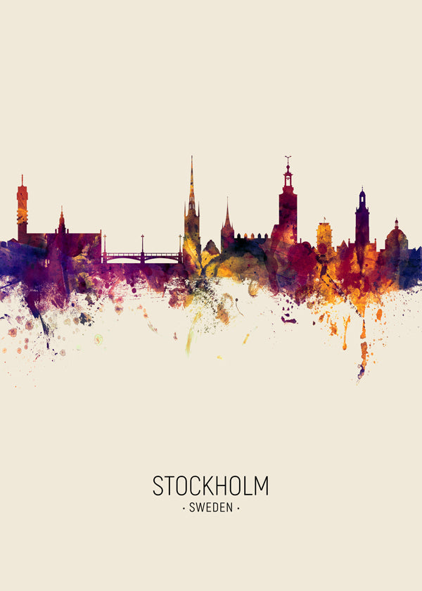 Stockholm Skyline beige