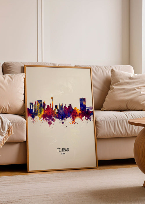 Tehran Skyline beige