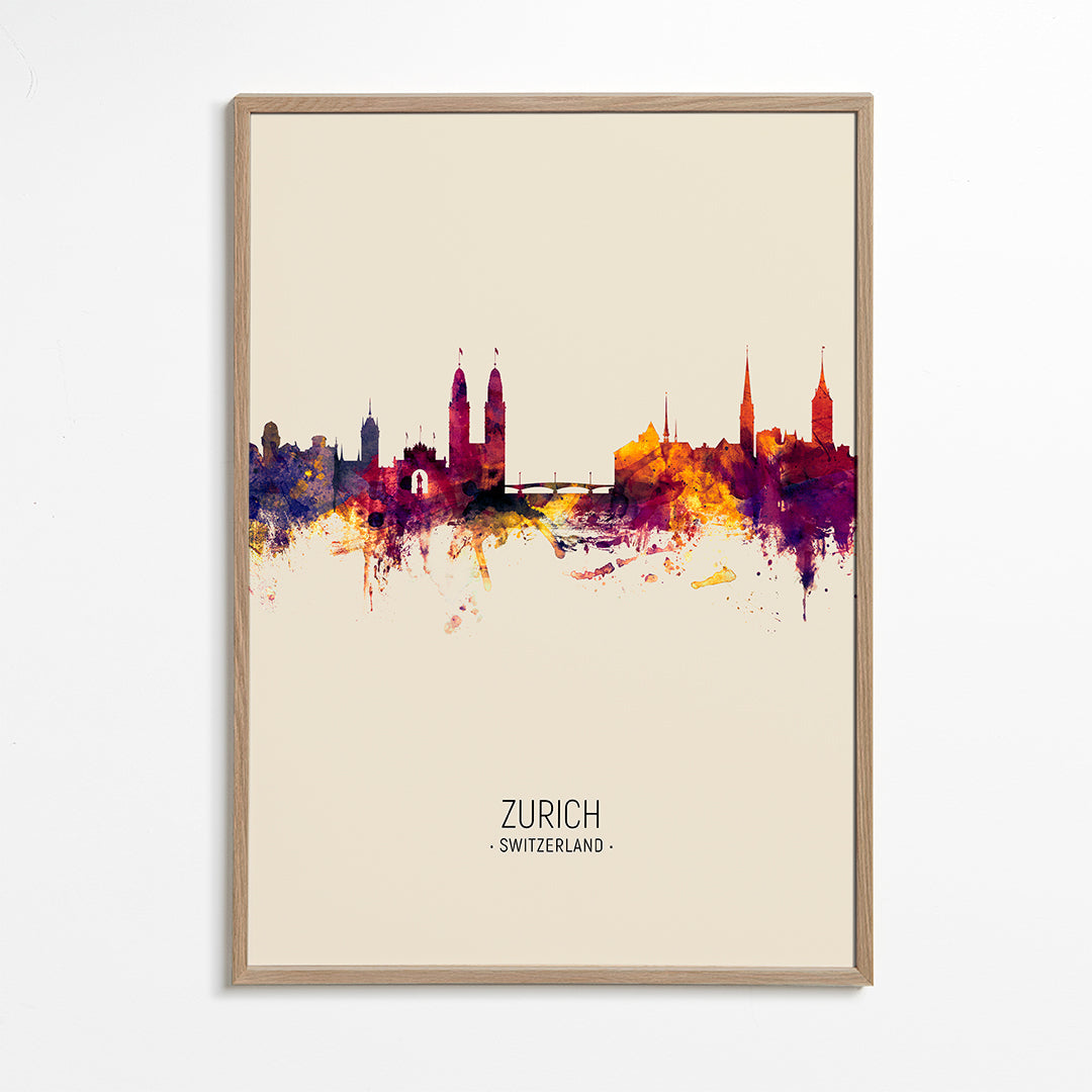 Zurich Skyline beige