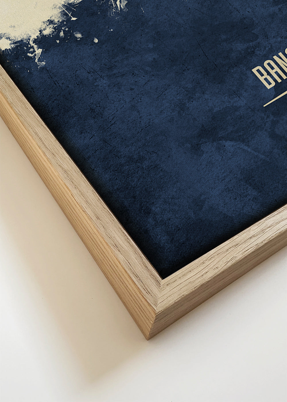 Bangkok Skyline azul