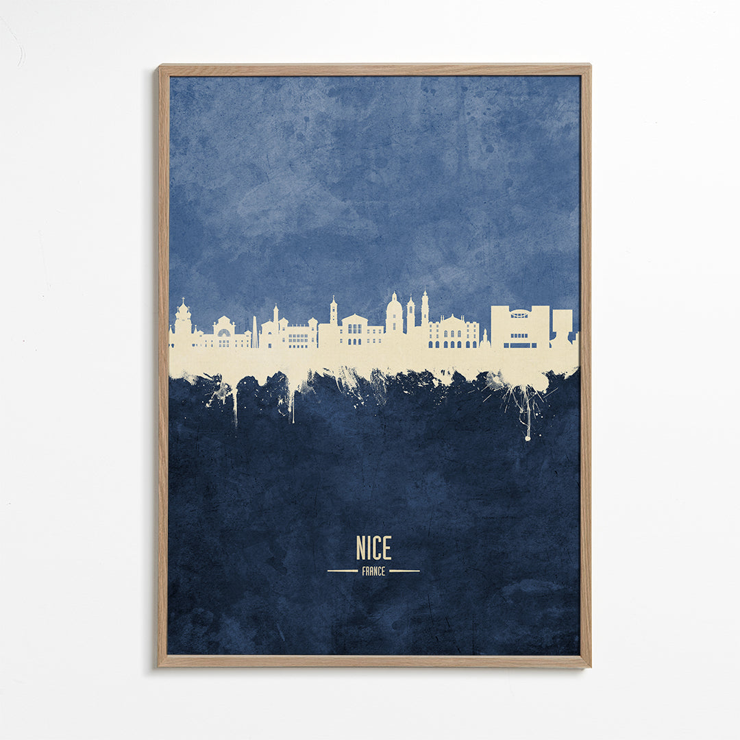 Nice Skyline azul