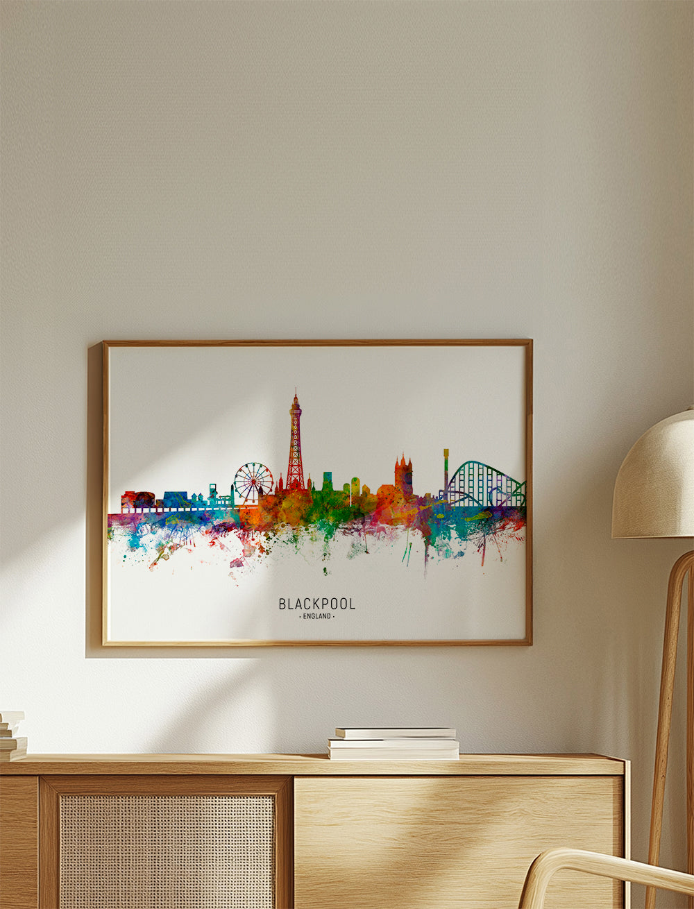 Blackpool Skyline multicolor