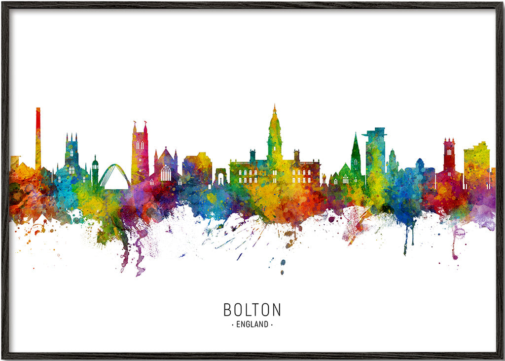 Bolton Skyline multicolor