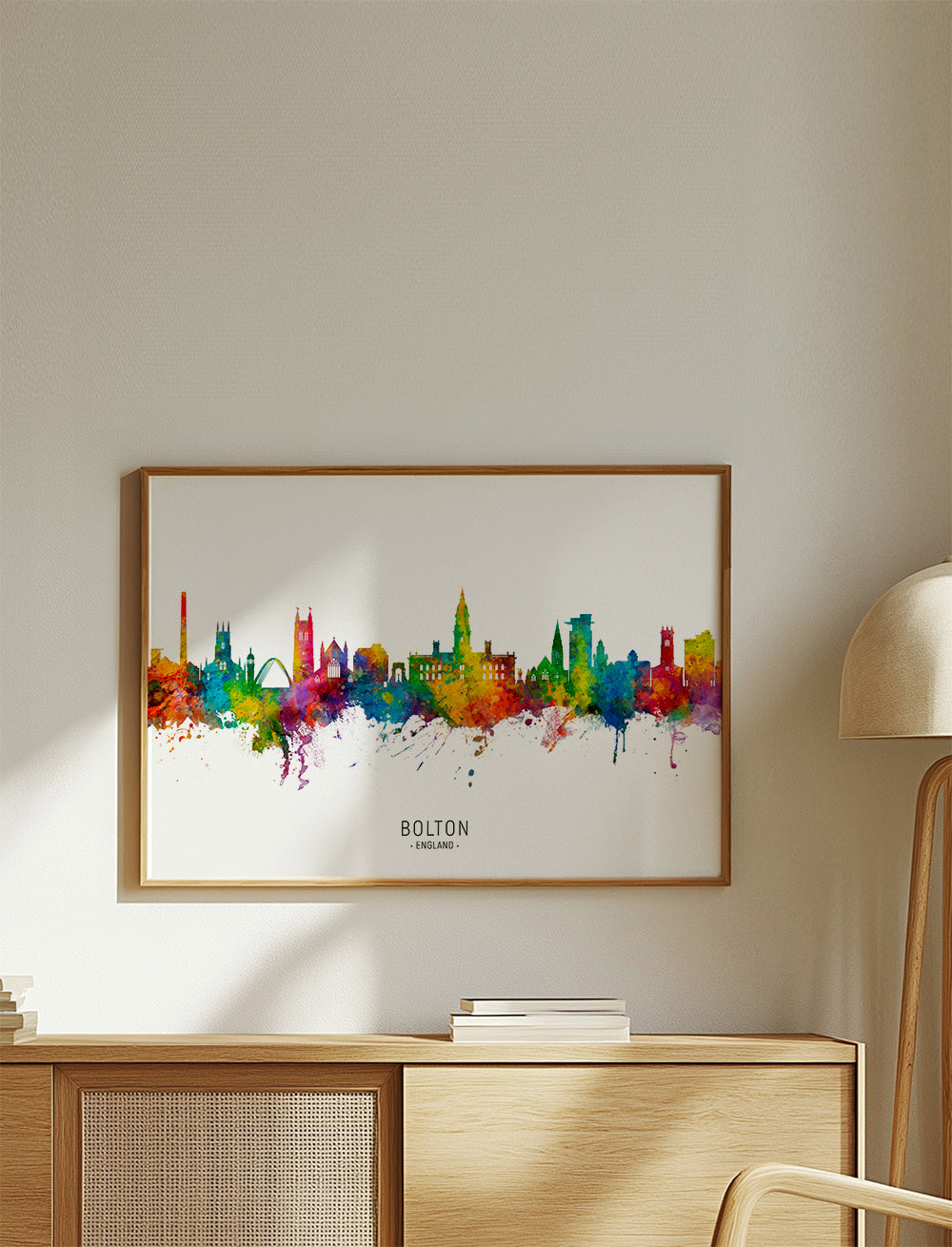 Bolton Skyline multicolor