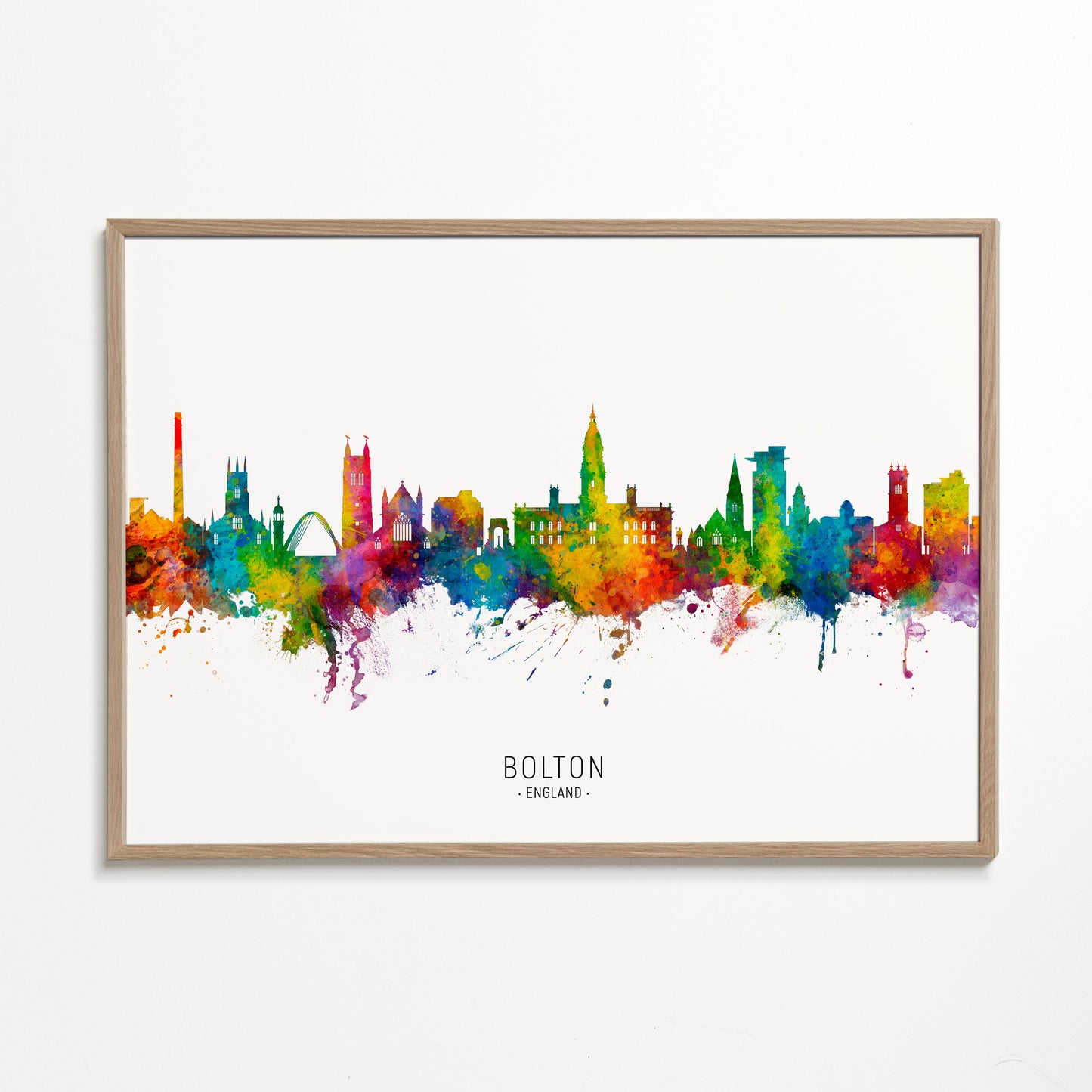 Bolton Skyline multicolor