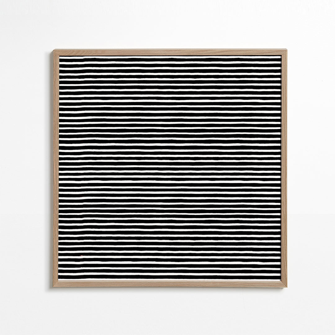 Marker Stripes Black Cuadrado