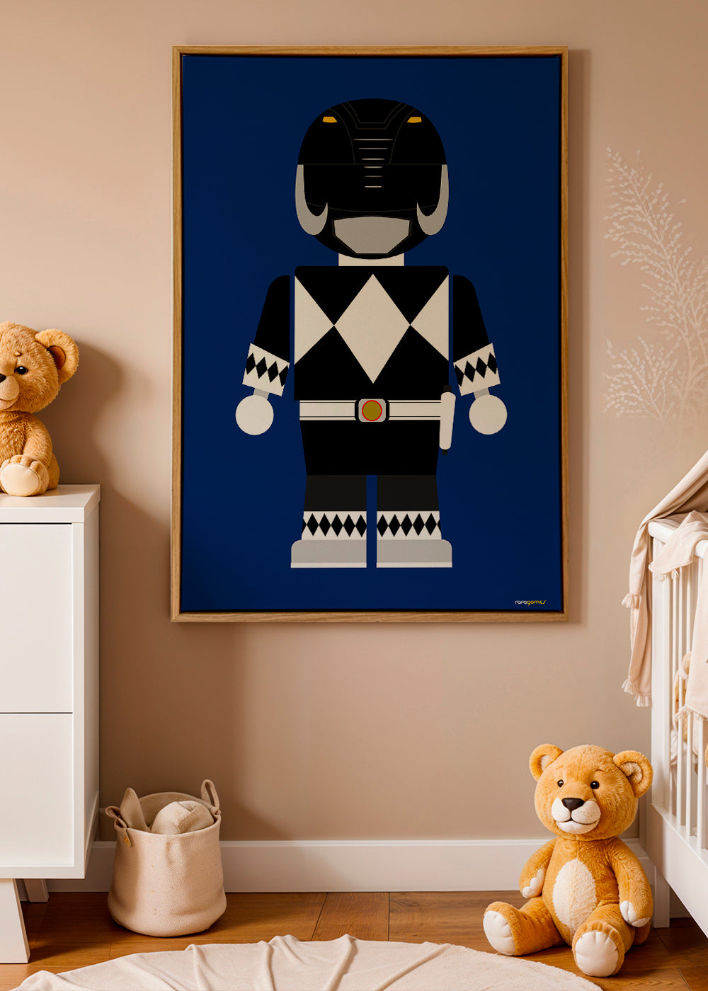 Toy Power Ranger Black