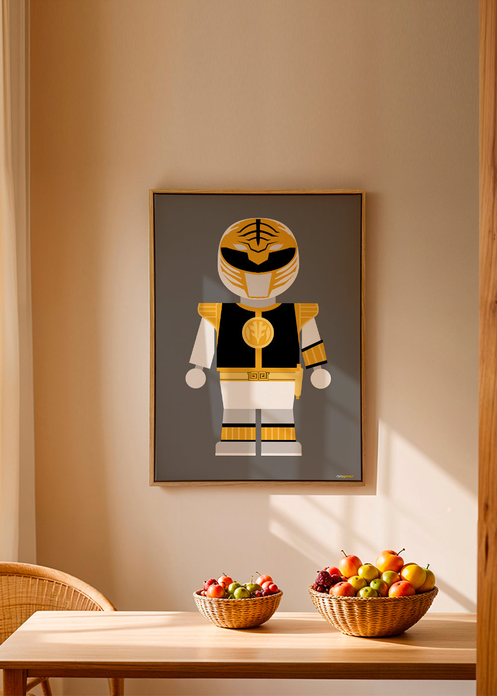 Toy Power Ranger White