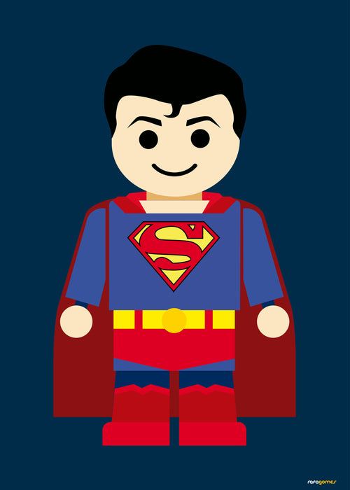Toy Superman - Unframed art print