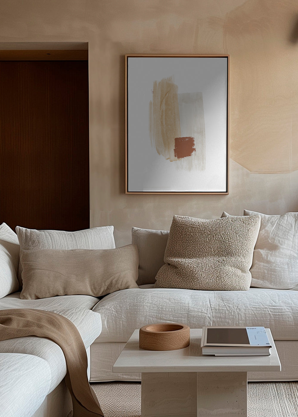 Brush strokes N 6 Warm colors