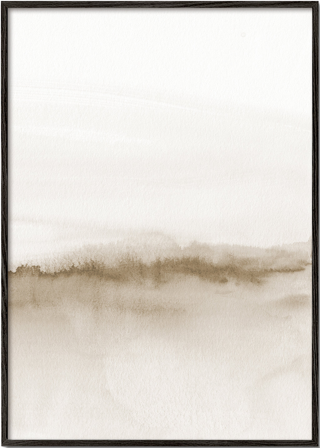 Watercolor landscape N 47 Beige tones 2/2