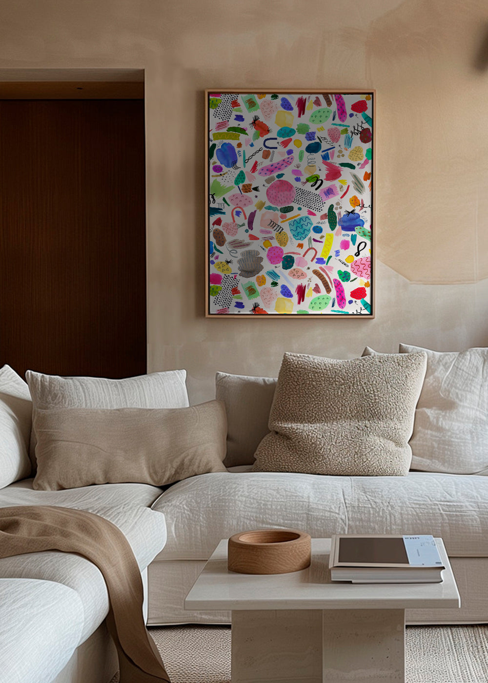 Abstract Scribbles Multi 2