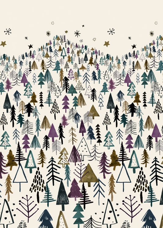 Mountain Forest Trees