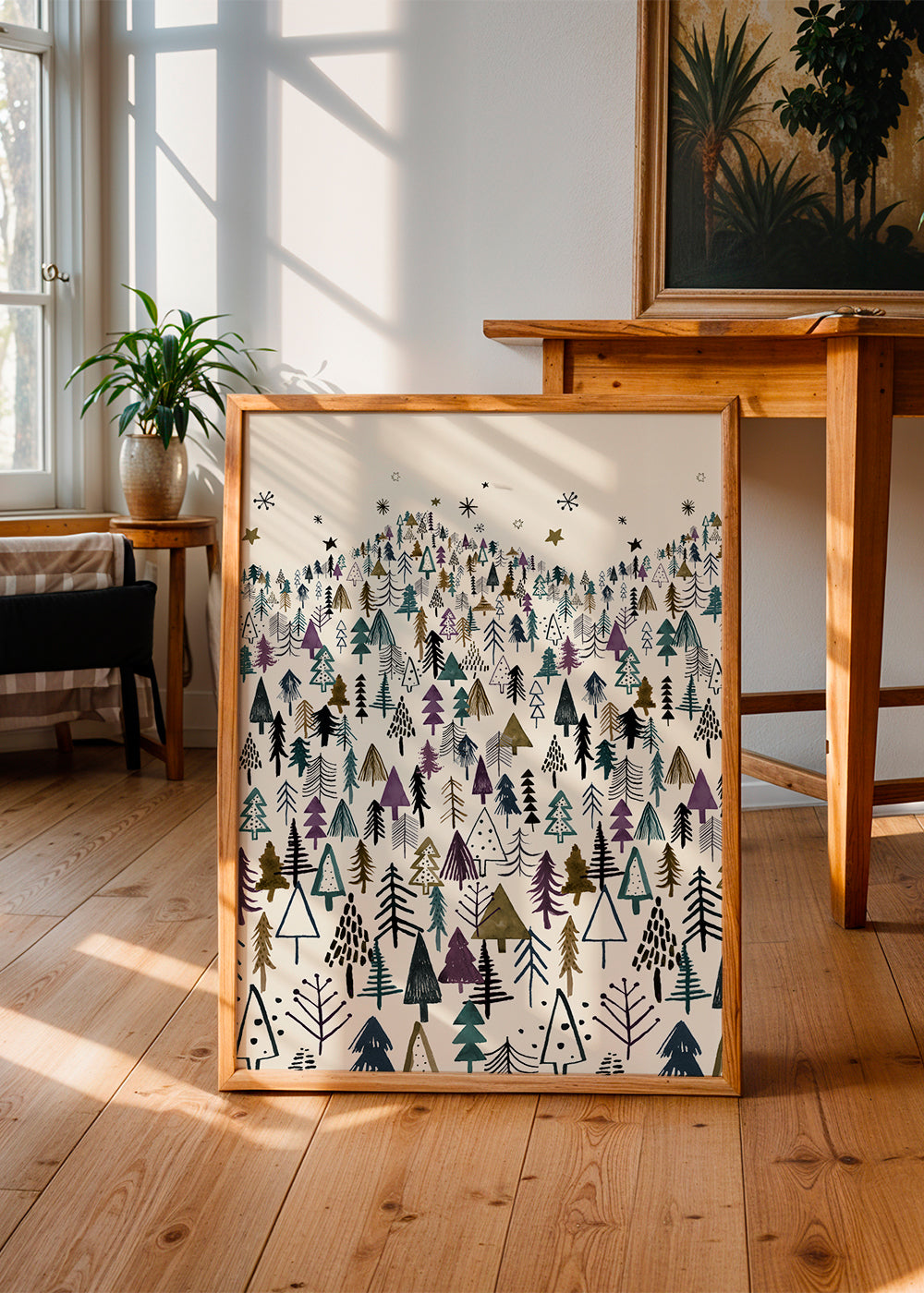 Mountain Forest Trees