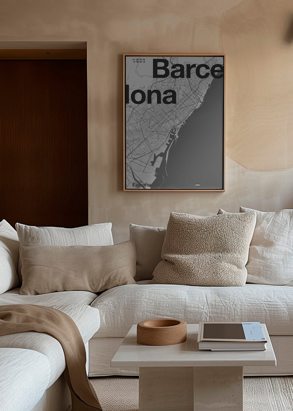 Barcelona - Minimal Map