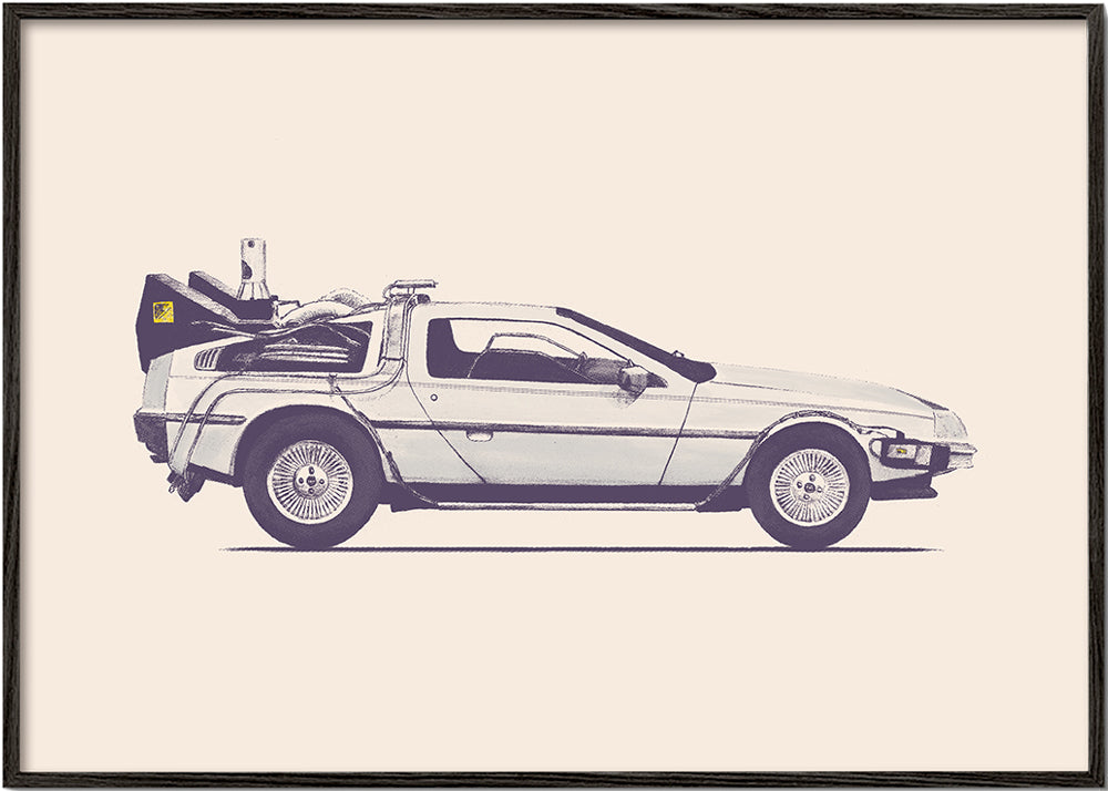 Delorean Vintage Car