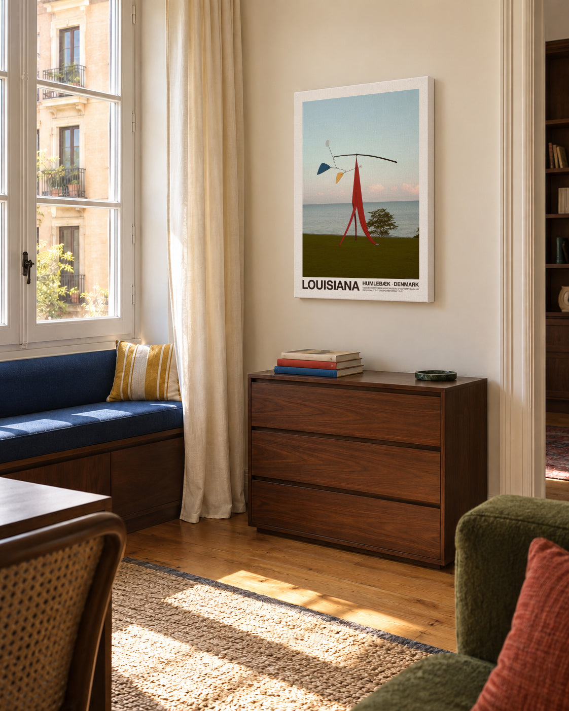 Louisiana - Stabile Mobile - Unframed canvas in an interior
