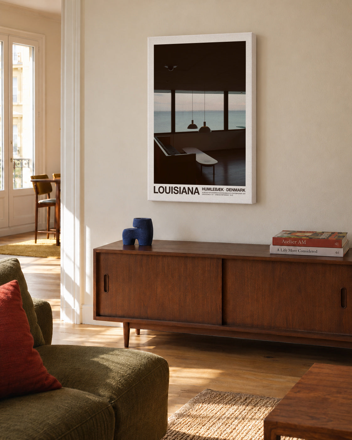 Louisiana - The View - Unframed canvas in an interior
